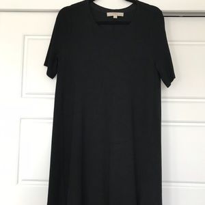 Ann Taylor Loft Black Dress